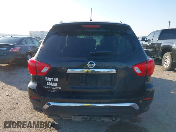 2017 Nissan Pathfinder SV z VIN 5N1DR2MM4HC648432, wystawiony jako IAAI lot #41238701 z przebiegiem 73 030 mil mil oraz . Historia ofert i sprzedaży dostępna na DreamBid. Obrazek 17.