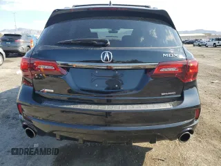 2019 Acura MDX Technology with VIN 5J8YD4H05KL011873, listed as a Copart auction lot 60115525 with 47,025 mi miles and Salvage title. Bid and sale history available at DreamBid. Image 6.