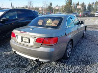 2007 BMW 3 Series 335i with VIN WBAWL73587PX46048, listed as a IAAI auction lot 41507444 with 1 mi miles. Bid and sale history available at carsss.com. Image 4.
