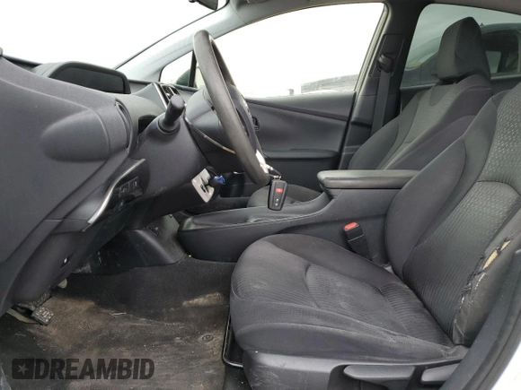 2017 Toyota Prius Two with VIN JTDKBRFU9H3041660, listed as a Copart auction lot 52320425 with 306,177 mi miles and Clean Title. Bid and sale history available at DreamBid. Image 7.