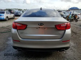 2015 Kia Optima LX with VIN KNAGM4A7XF5580422, listed as a Copart auction lot 54156945 with 132,248 mi miles and Salvage Title. Bid and sale history available at DreamBid. Image 6.