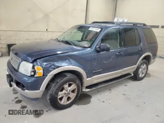 2005 Ford Explorer Eddie Bauer z VIN 1FMDU64K25UB16977, wystawiony jako Copart lot #80927454 z przebiegiem 203 449 mil mil oraz Szkoda całkowita • Salvage title. Historia ofert i sprzedaży dostępna na DreamBid. Obrazek 1.