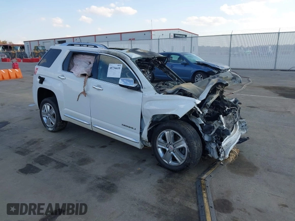 2013 GMC Terrain Denali with VIN 2GKALYEK2D6239622, listed as a IAAI auction lot 40736610 with Not Provided miles and . Bid and sale history available at DreamBid. Image 1.