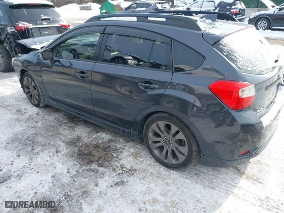 2016 Subaru Impreza Wagon 2.0i Sport Limited with VIN JF1GPAY66G8240793, listed as a IAAI auction lot 41378529 with 86,396 mi miles. Bid and sale history available at carsss.com. Image 3.
