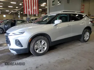 2019 Chevrolet Blazer z VIN 3GNKBGRS4KS703362, wystawiony jako Copart lot #65939185 z przebiegiem 15 282 mil mil oraz Szkoda całkowita • Salvage title. Historia ofert i sprzedaży dostępna na DreamBid. Obrazek 1.