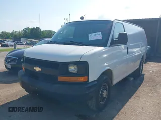 2014 Chevrolet Express Cargo Van with VIN 1GCWGFCG0E1100859, listed as a IAAI auction lot 42142748 with 182,900 mi miles. Bid and sale history available at carsss.com. Image 17.
