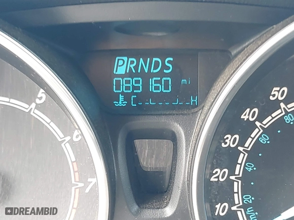 2019 Ford Fiesta SE with VIN 3FADP4BJ8KM137770, listed as a IAAI auction lot 41570607 with 89,160 mi miles. Bid and sale history available at carsss.com. Image 15.