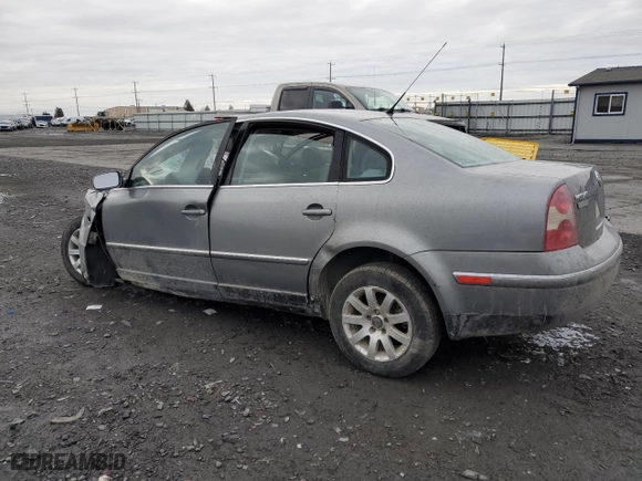 2003 Volkswagen Passat GLS with VIN WVWPD63B63P033986, listed as a Copart auction lot 43545515 with 0 mi miles and Salvage Title. Bid and sale history available at carsss.com. Image 2.