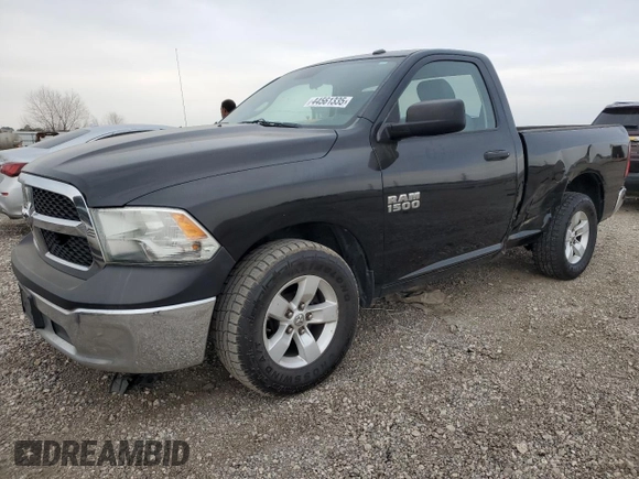 2015 Ram 1500 Tradesman with VIN 3C6JR6AG3FG522318, listed as a Copart auction lot 44561335 with 216,098 mi miles and Clean title. Bid and sale history available at DreamBid. Image 1.