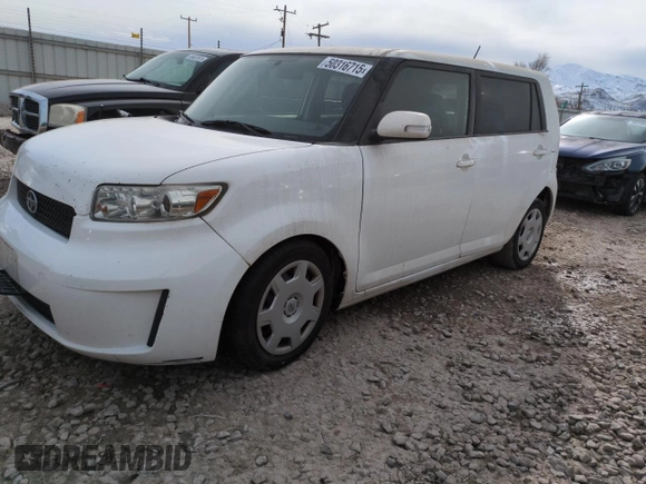 2008 Scion xB with VIN JTLKE50E281034163, listed as a Copart auction lot 50316715 with 0 mi miles and Clean Title. Bid and sale history available at carsss.com. Image 1.