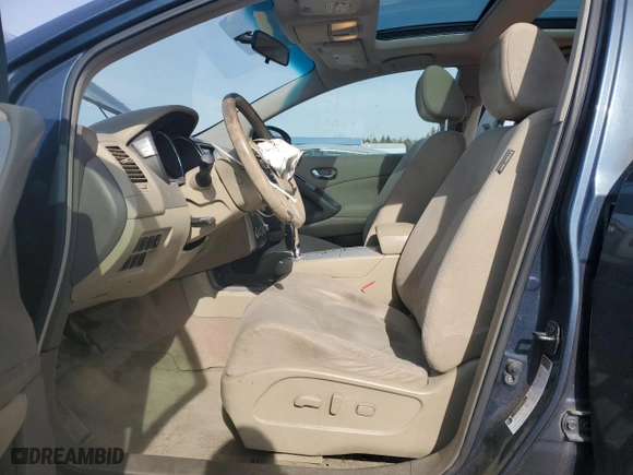 2011 Nissan Murano SV with VIN JN8AZ1MW2BW169892, listed as a Copart auction lot 46628735 with 164,409 mi miles and Salvage Title. Bid and sale history available at carsss.com. Image 7.