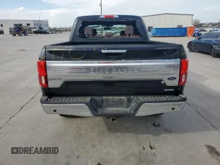 2020 Ford F-150 XL with VIN 1FTEW1E47LFC04396, listed as a Copart auction lot 48570105 with 97,411 mi miles and Salvage Title. Bid and sale history available at DreamBid. Image 6.