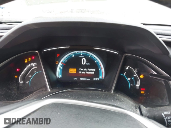 2017 Honda Civic EX-L with VIN 19XFC1F75HE200211, listed as a IAAI auction lot 41954126 with 105,637 mi miles and . Bid and sale history available at DreamBid. Image 7.