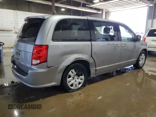 2018 Dodge Grand Caravan SE Plus with VIN 2C4RDGBG0JR254703, listed as a Copart auction lot 52235875 with 96,522 mi miles and Clean Title. Bid and sale history available at DreamBid. Image 3.