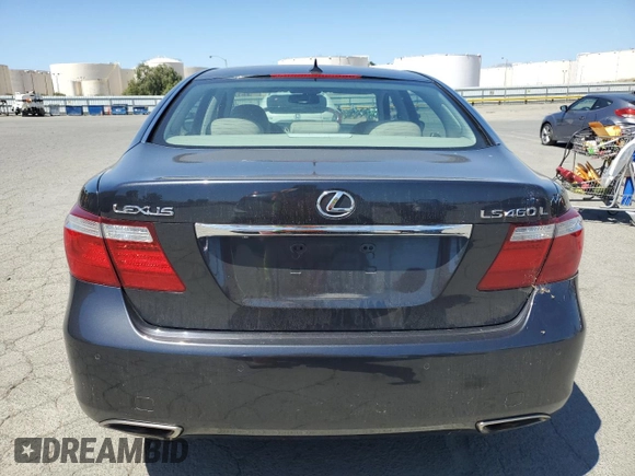 2007 Lexus LS 460 L z VIN JTHGL46F975008893, wystawiony jako Copart lot #55763835 z przebiegiem 93 809 mil mil oraz Szkoda całkowita • Salvage title. Historia ofert i sprzedaży dostępna na DreamBid. Obrazek 6.