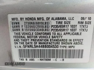2011 Honda Odyssey EX с VIN 5FNRL5H44BB004530, выставлен на аукционе IAAI как лот 42450443 с пробегом 238 945 миль миль и . История ставок и продаж доступна на DreamBid. Изображение 9.