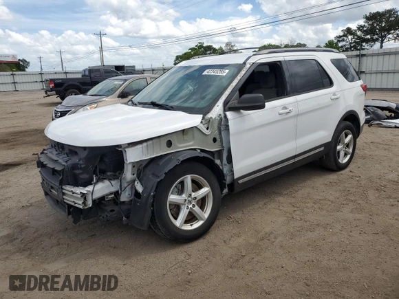 2018 Ford Explorer XLT with VIN 1FM5K7D86JGA02347, listed as a Copart auction lot 50461305 with 90,481 mi miles and Non Repairable. Bid and sale history available at DreamBid. Image 1.