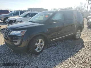 2017 Ford Explorer XLT with VIN 1FM5K8D86HGE36123, listed as a Copart auction lot 49128925 with 0 mi miles and Clean Title. Bid and sale history available at carsss.com. Image 1.