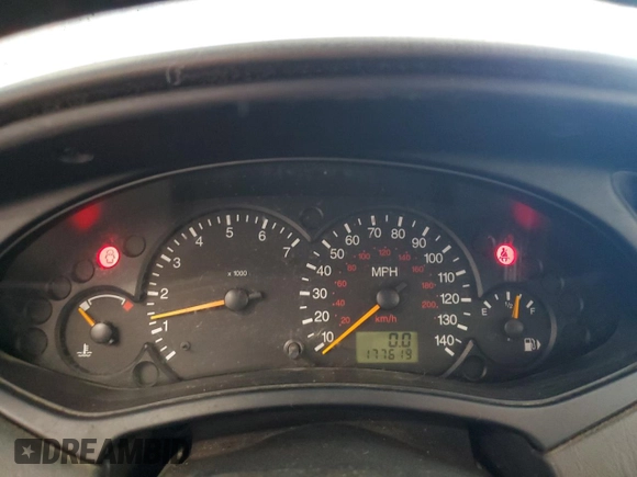 2004 Ford Focus ZX3 with VIN 3FAFP31364R124737, listed as a Copart auction lot 46147595 with 177,619 mi miles and Salvage Title. Bid and sale history available at carsss.com. Image 9.