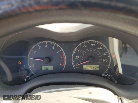 2009 Toyota Corolla with VIN JTDBL40E19J003922, listed as a Copart auction lot 53886135 with 143,324 mi miles and Salvage Title. Bid and sale history available at carsss.com. Image 9.