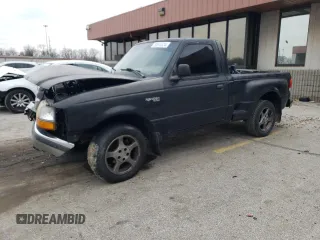 1999 Ford Ranger XL with VIN 1FTYR10C1XUA56458, listed as a Copart auction lot 45628515 with 180,475 mi miles and Non Repairable. Bid and sale history available at carsss.com. Image 1.
