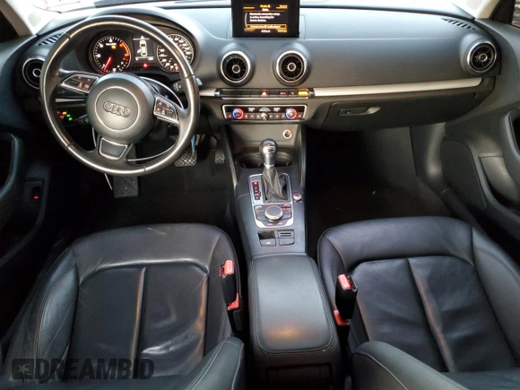 2015 Audi A3 Premium with VIN WAUAJGFF4F1052589, listed as a Copart auction lot 82726604 with 89,119 mi miles and Salvage title. Bid and sale history available at DreamBid. Image 8.