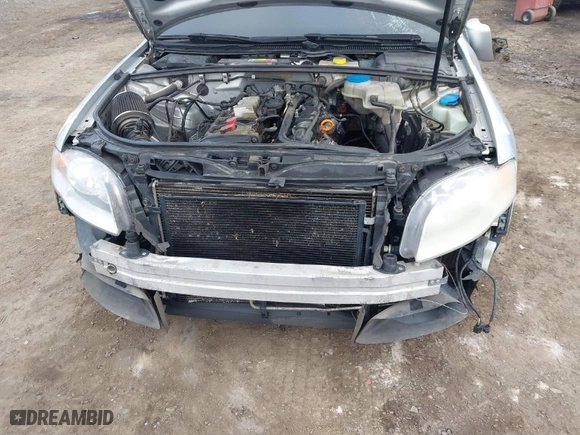 2006 Audi A4 2.0T with VIN WAUDF78E16A155312, listed as a IAAI auction lot 41877672 with 160,629 mi miles. Bid and sale history available at carsss.com. Image 6.