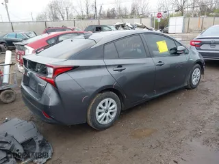 2019 Toyota Prius L Eco with VIN JTDKARFU5K3090428, listed as a IAAI auction lot 41919789 with 197,150 mi miles. Bid and sale history available at carsss.com. Image 4.