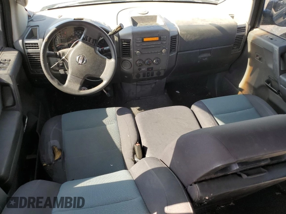 2007 Nissan Titan XE with VIN 1N6AA07A67N200469, listed as a Copart auction lot 52121955 with 176,103 mi miles and Salvage Title. Bid and sale history available at DreamBid. Image 8.
