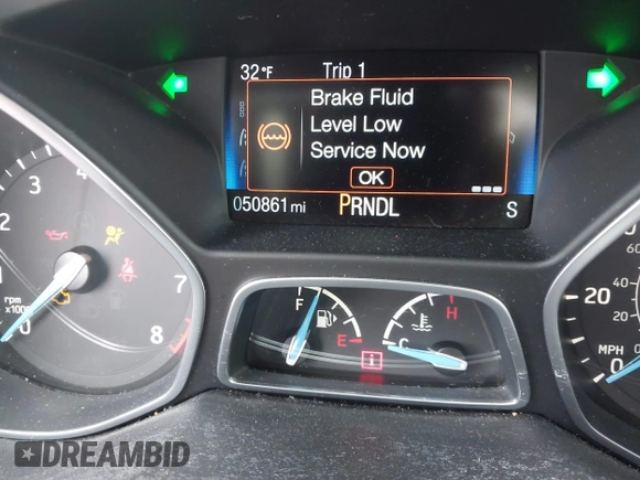 2016 Ford Focus SE with VIN 1FADP3F24GL378506, listed as a IAAI auction lot 41739169 with 50,861 mi miles. Bid and sale history available at carsss.com. Image 15.