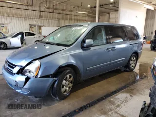 2006 Kia Sedona LX with VIN KNDMB233866030396, listed as a Copart auction lot 76388714 with 171,682 mi miles and Salvage Title. Bid and sale history available at carsss.com. Image 1.