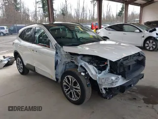 2021 Ford Escape SEL with VIN 1FMCU9H94MUA12378, listed as a IAAI auction lot 41799479 with 63,743 mi miles and . Bid and sale history available at DreamBid. Image 1.