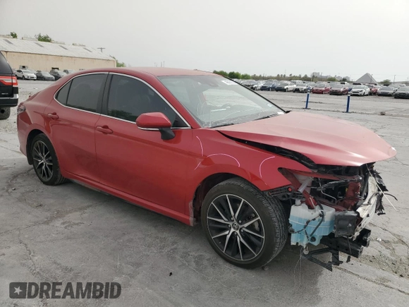 2023 Toyota Camry SE with VIN 4T1G11AK7PU174082, listed as a Copart auction lot 48969525 with 41,081 mi miles and Salvage Title. Bid and sale history available at DreamBid. Image 4.