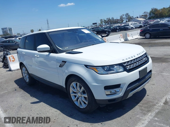 2016 Land Rover Range Rover Sport HSE z VIN SALWR2KF0GA646620, wystawiony jako IAAI lot #42279466 z przebiegiem 102 691 mil mil oraz . Historia ofert i sprzedaży dostępna na DreamBid. Obrazek 1.
