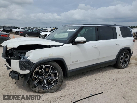 2023 Rivian R1S Adventure with VIN 7PDSGBBA6PN025559, listed as a Copart auction lot 53683435 with 0 mi miles and Salvage Title. Bid and sale history available at carsss.com. Image 1.