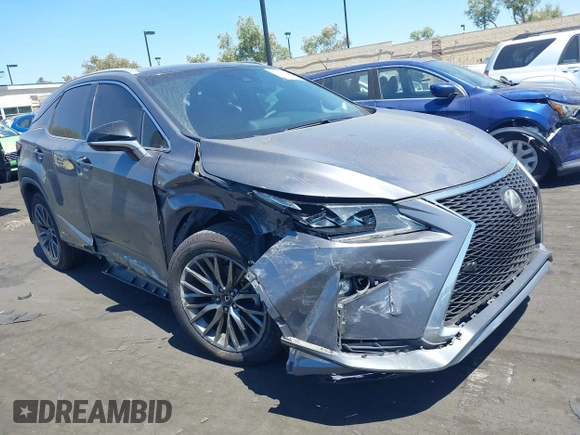 2017 Lexus RX 450h z VIN 2T2BGMCA3HC011748, wystawiony jako IAAI lot #42696136 z przebiegiem 163 232 mil mil oraz . Historia ofert i sprzedaży dostępna na DreamBid. Obrazek 1.