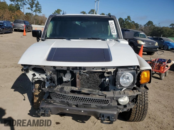 2006 Hummer H3 with VIN 5GTDN136568143456, listed as a Copart auction lot 85355124 with 104,950 mi miles and Salvage Title. Bid and sale history available at DreamBid. Image 5.