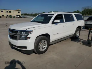 2015 Chevrolet Suburban LT with VIN 1GNSCJKC4FR539035, listed as a Copart auction lot 52399955 with 212,304 mi miles and Salvage Title. Bid and sale history available at carsss.com. Image 1.
