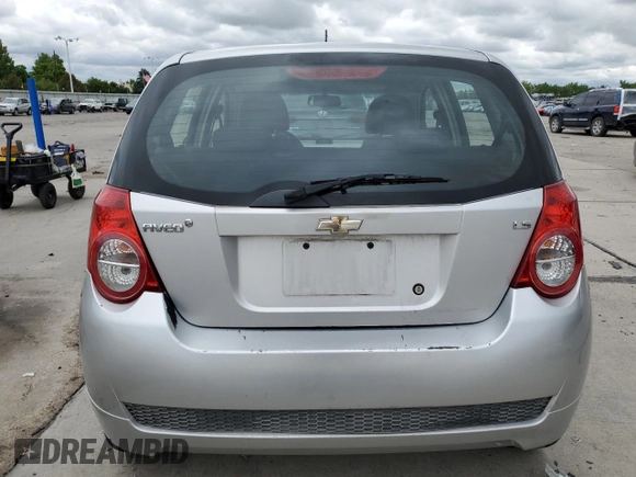 2009 Chevrolet Aveo 1LT z VIN KL1TD66E19B613471, wystawiony jako Copart lot #58977805 z przebiegiem 109 767 mil mil oraz Szkoda całkowita • Salvage title. Historia ofert i sprzedaży dostępna na DreamBid. Obrazek 6.