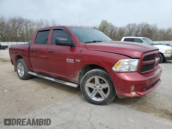 2014 Ram 1500 Express with VIN 1C6RR6KT8ES356643, listed as a Copart auction lot 50943065 with 134,979 mi miles and Salvage Title. Bid and sale history available at carsss.com. Image 4.