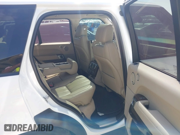 2016 Land Rover Range Rover HSE with VIN SALGS2PF6GA311606, listed as a IAAI auction lot 42802630 with 60,988 mi miles and . Bid and sale history available at DreamBid. Image 8.