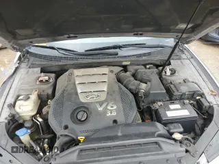 2008 Hyundai Azera Limited с VIN KMHFC46F08A297504, выставлен на аукционе Copart как лот 55467735 с пробегом 274 384 миль миль и Списание • Salvage title. История ставок и продаж доступна на DreamBid. Изображение 11.