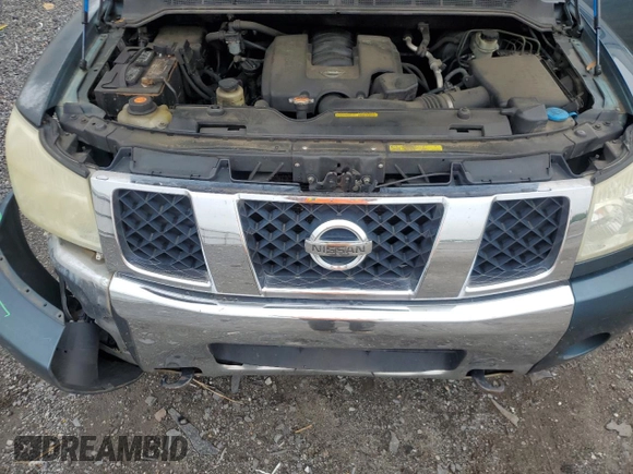 2004 Nissan Armada LE z VIN 5N1AA08B74N736414, wystawiony jako Copart lot #55215295 z przebiegiem 192 715 mil mil oraz Czysty tytuł • Clean title. Historia ofert i sprzedaży dostępna na DreamBid. Obrazek 12.