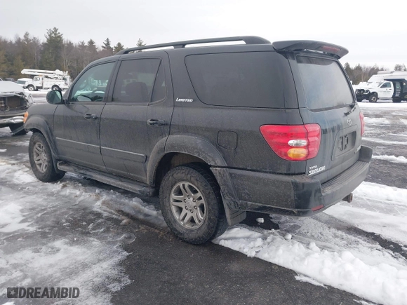 2003 Toyota Sequoia Limited with VIN 5TDBT48A13S177601, listed as a IAAI auction lot 41491390 with 218,243 mi miles. Bid and sale history available at carsss.com. Image 3.