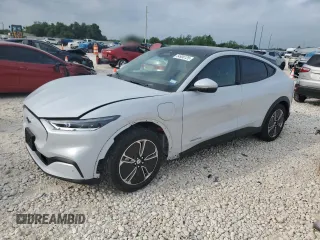 2021 Ford Mustang Mach-E Select z VIN 3FMTK1SS5MMA20190, wystawiony jako Copart lot #54906125 z przebiegiem 32 483 mil mil oraz Szkoda całkowita • Salvage title. Historia ofert i sprzedaży dostępna na DreamBid. Obrazek 1.