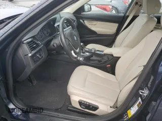 2015 BMW 3 Series 328i xDrive with VIN WBA3B5C59FF963090, listed as a Copart auction lot 62579735 with 53,400 mi miles and Salvage title. Bid and sale history available at DreamBid. Image 7.