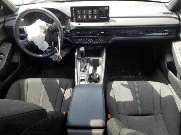 2023 Honda Accord Sport with VIN 1HGCY2F58PA054169, listed as a Copart auction lot 55756215 with 24,150 mi miles and Salvage title. Bid and sale history available at DreamBid. Image 8.