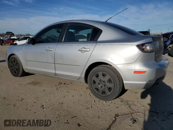 2008 Mazda 3 i Sport with VIN JM1BK12F281778705, listed as a Copart auction lot 89202195 with 243,541 mi miles and Salvage Title. Bid and sale history available at DreamBid. Image 2.