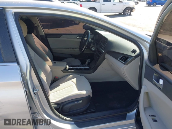 2017 Hyundai Sonata 2.4L with VIN 5NPE24AF8HH586326, listed as a IAAI auction lot 41811836 with 109,860 mi miles and . Bid and sale history available at carsss.com. Image 5.