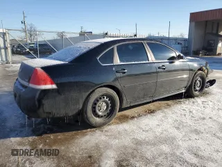 2012 Chevrolet Impala Police Police with VIN 2G1WD5E30C1159889, listed as a Copart auction lot 44511175 with 122,914 mi miles and Salvage Title. Bid and sale history available at carsss.com. Image 3.